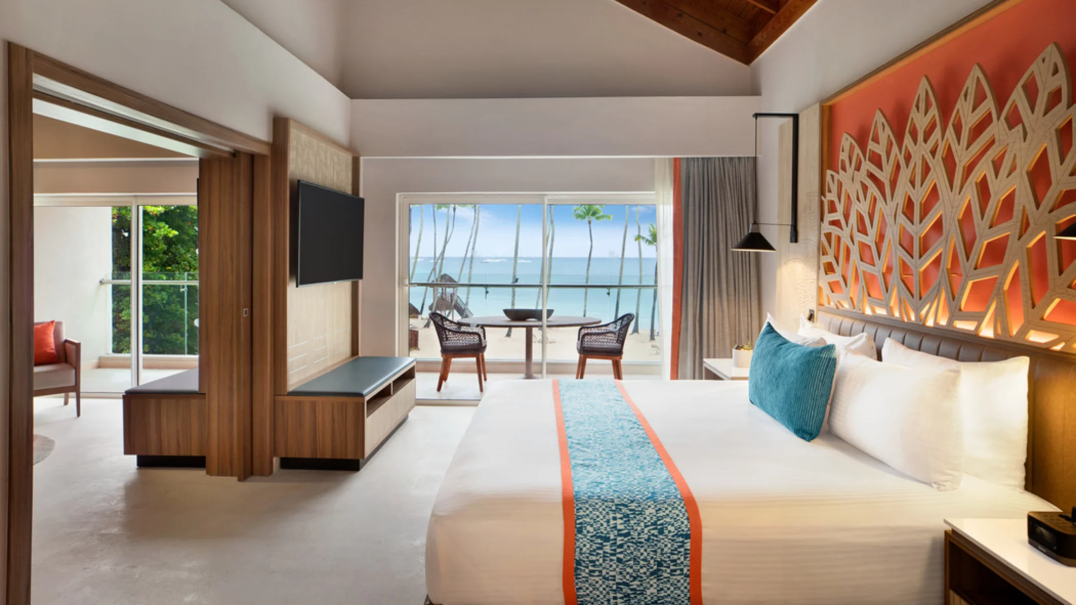 premium suite oceanfront king at Dreams La Romana Resort & Spa