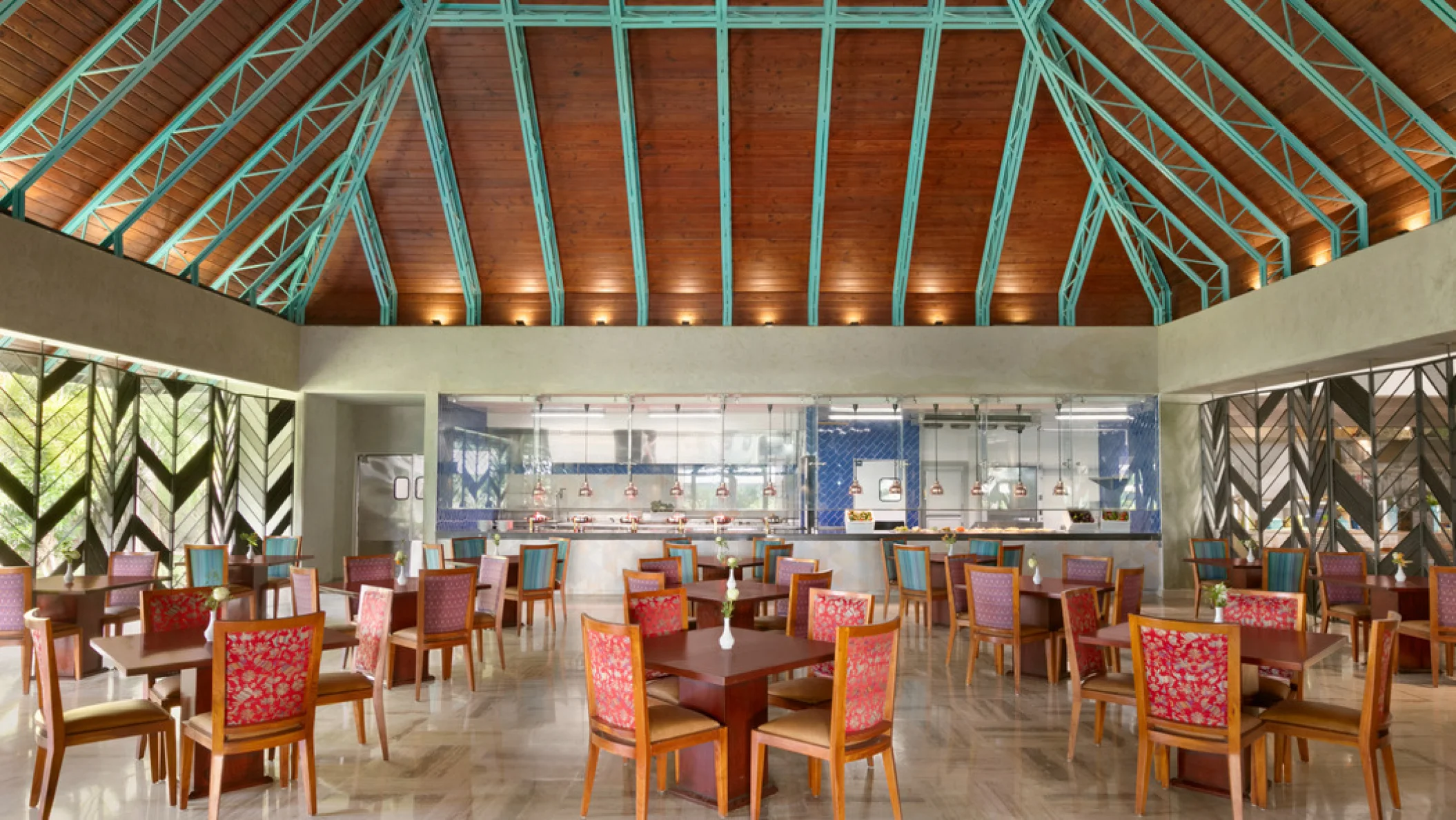 restaurant at Dreams La Romana