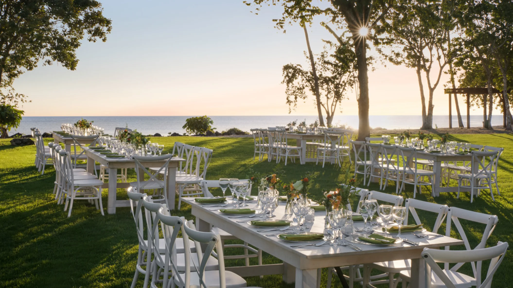 sunset garden west venue at Dreams La Romana