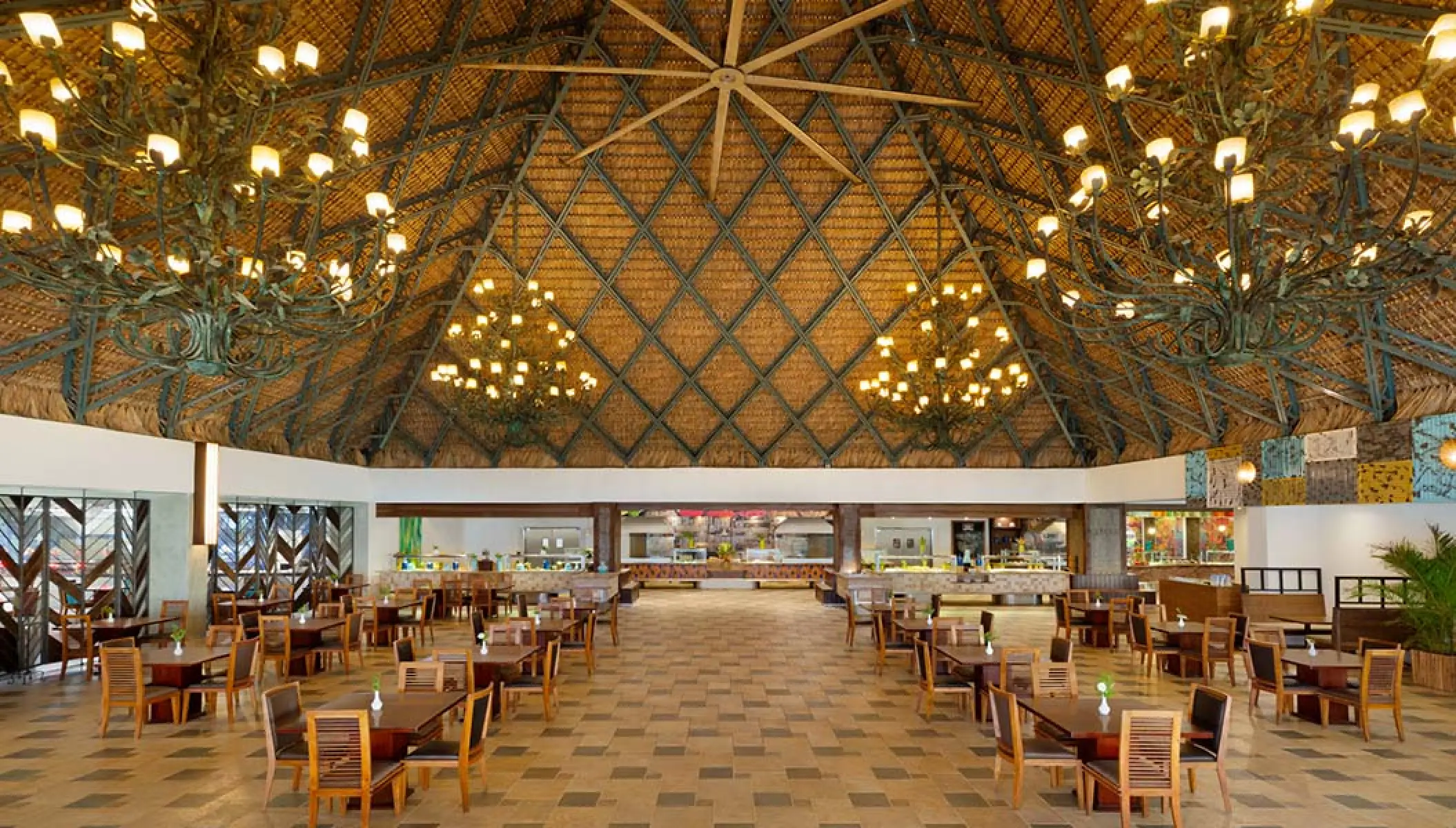Buffet restaurant at Secrets La Romana