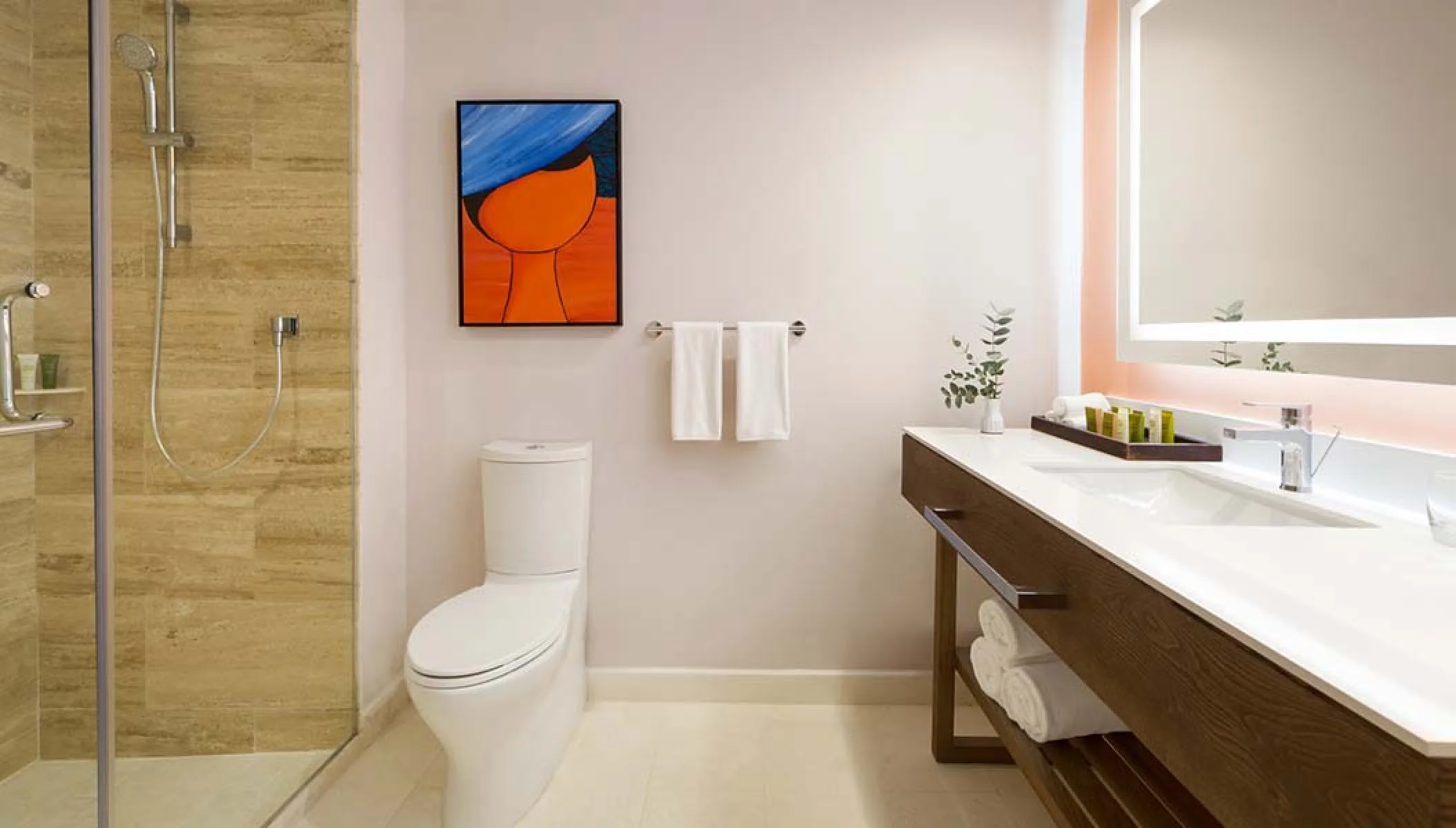 Bathroom of suite at Secrets La Romana