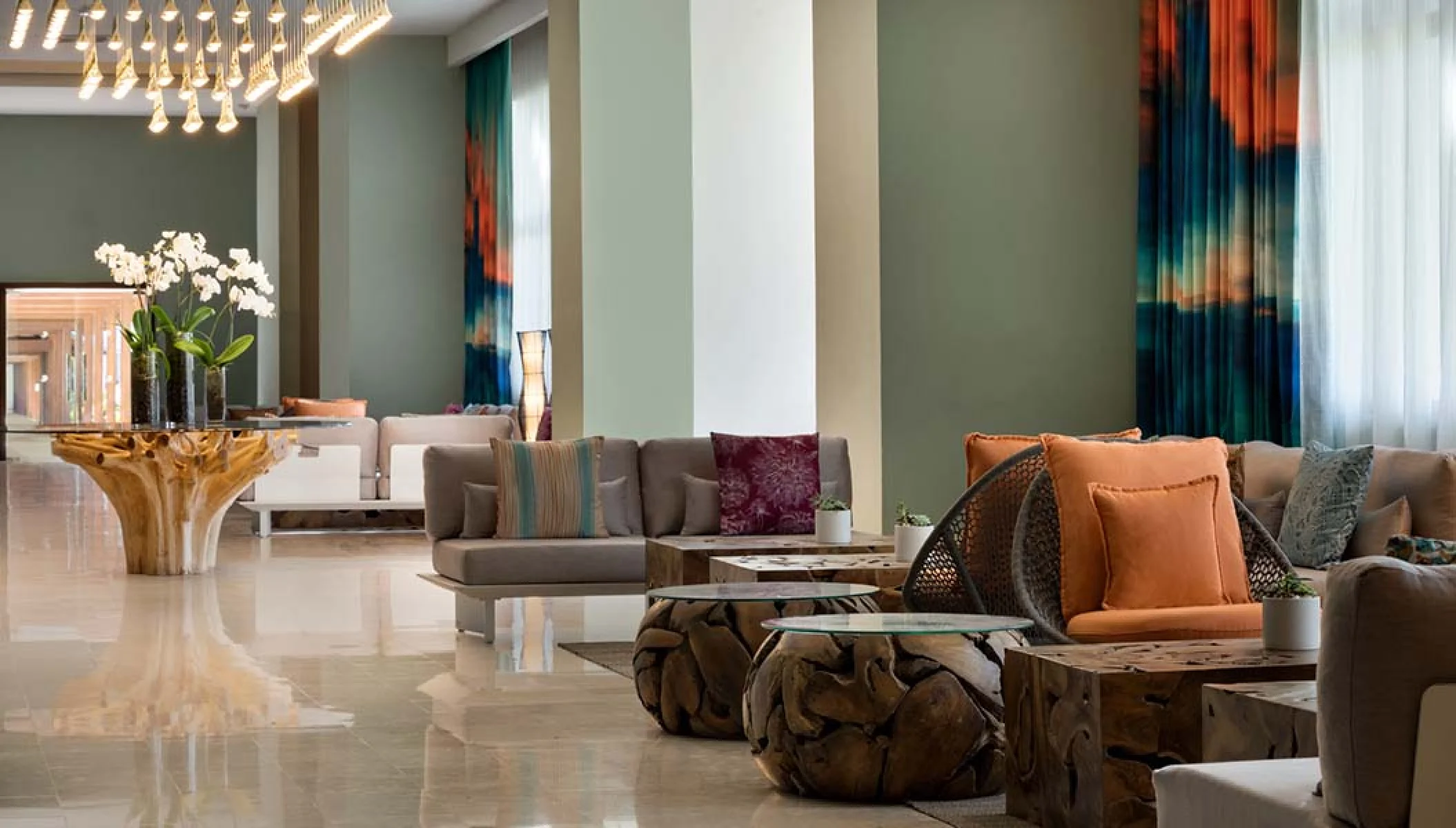 Foyer at Secrets La Romana