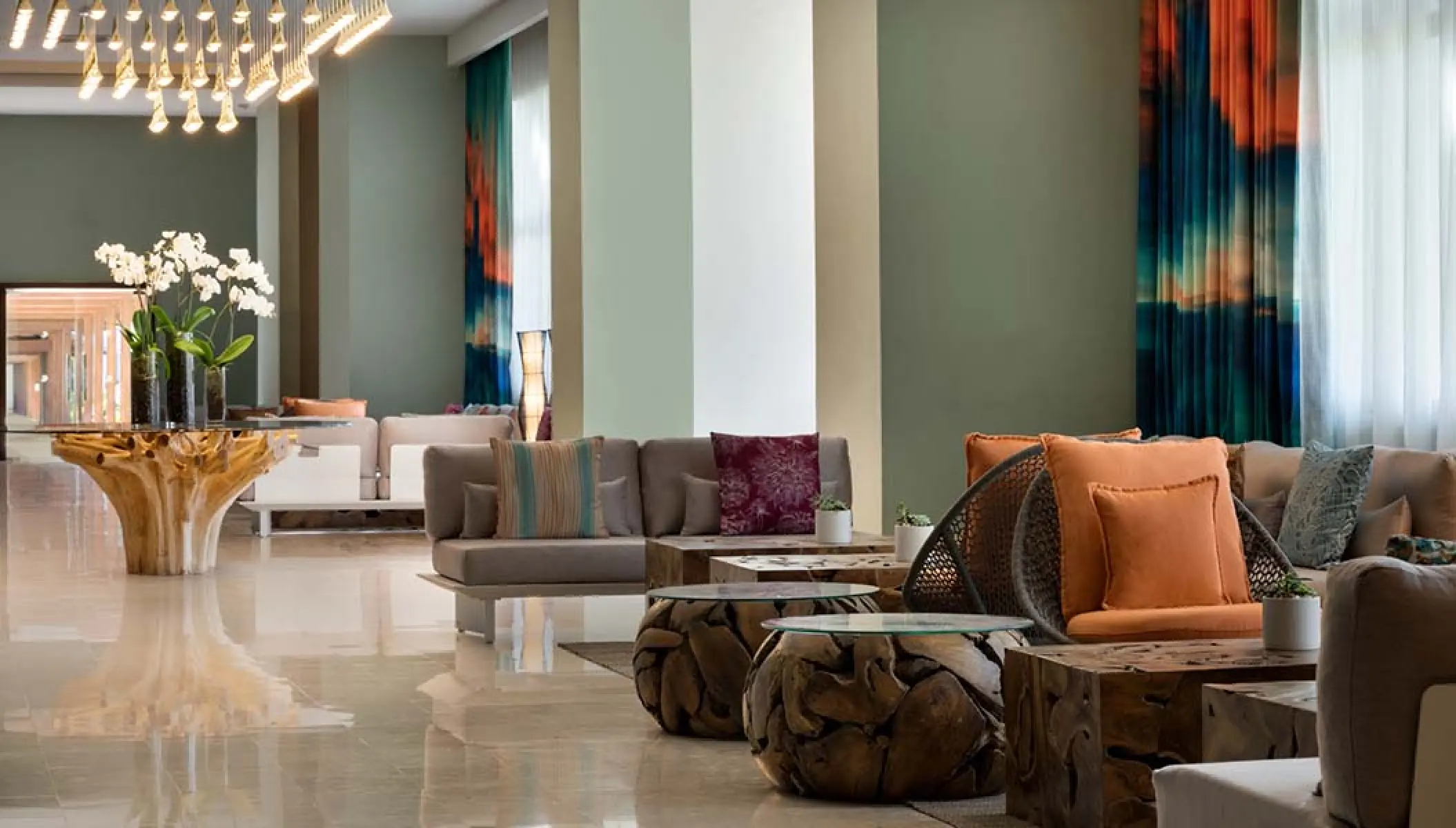 Foyer at Secrets La Romana