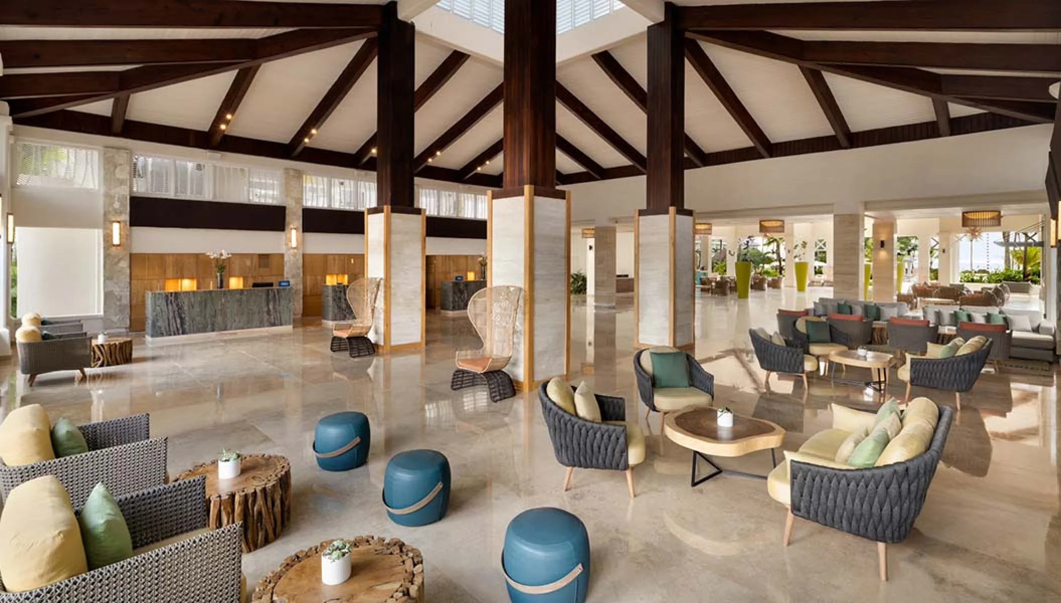 Lobby at Secrets La Romana