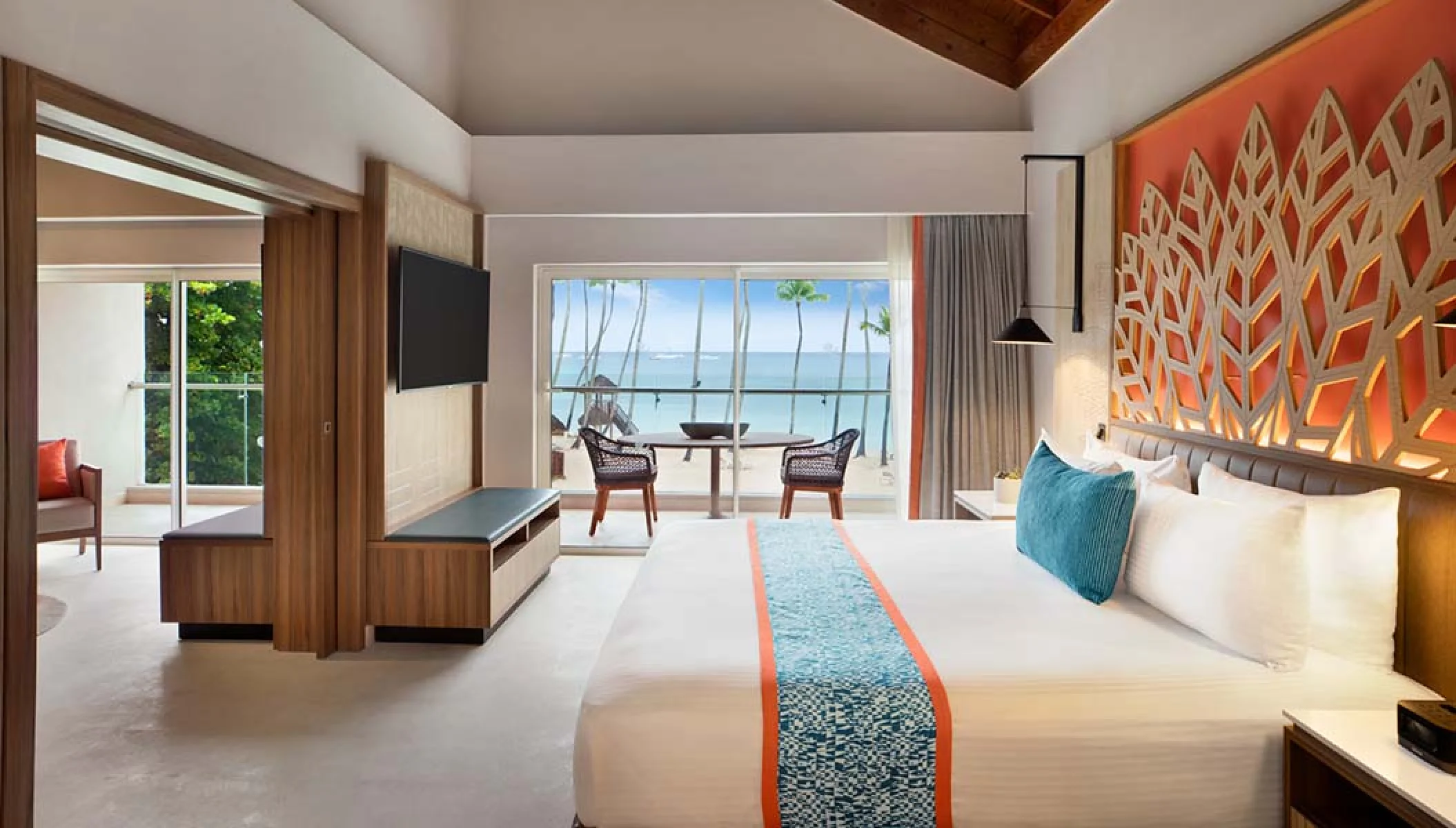 Oceanfront suite at Secrets La Romana