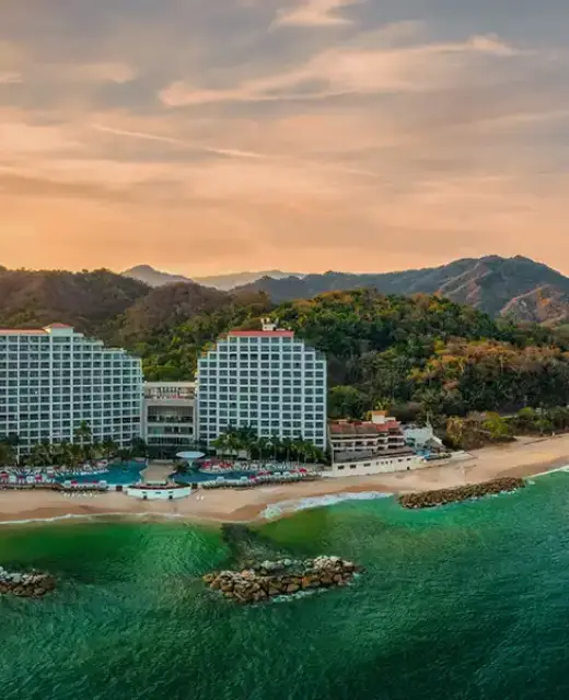 Panoramic view of Hilton Vallarta Riviera