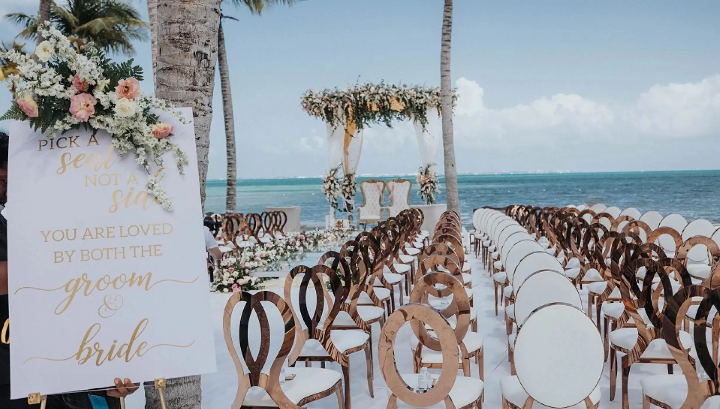 Elite terrace venue at Hotel Mousai Cancun