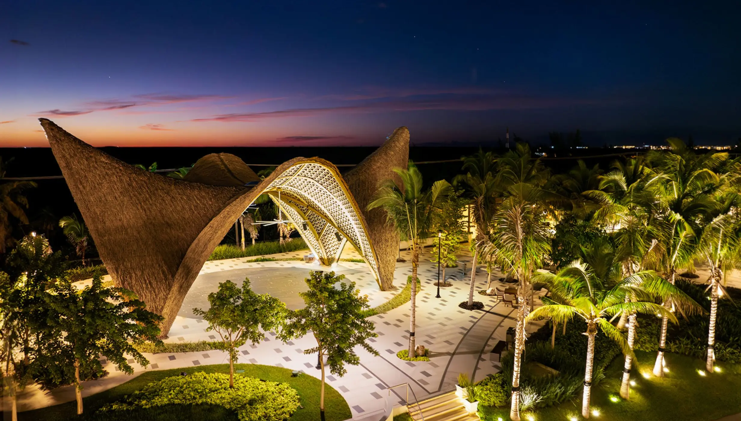 Tierra Luna wedding venue at Hotel Mousai Cancun, Cancun