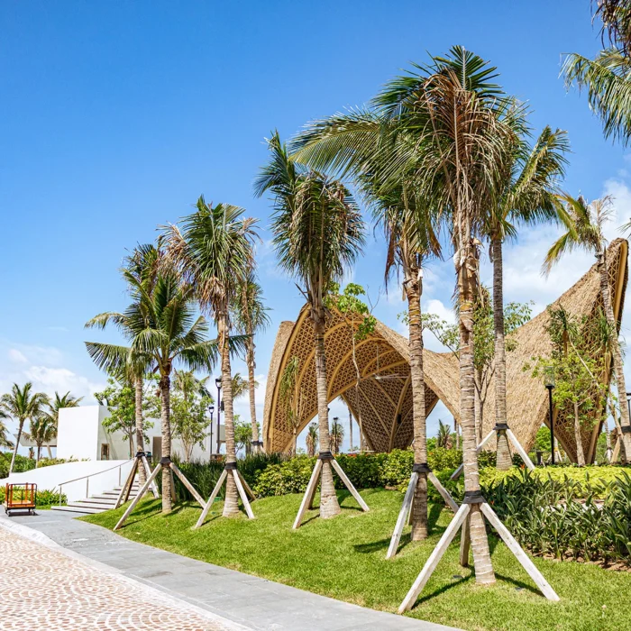 Tierra Luna wedding venue at Garza Blanca and Hotel Mousai Cancun