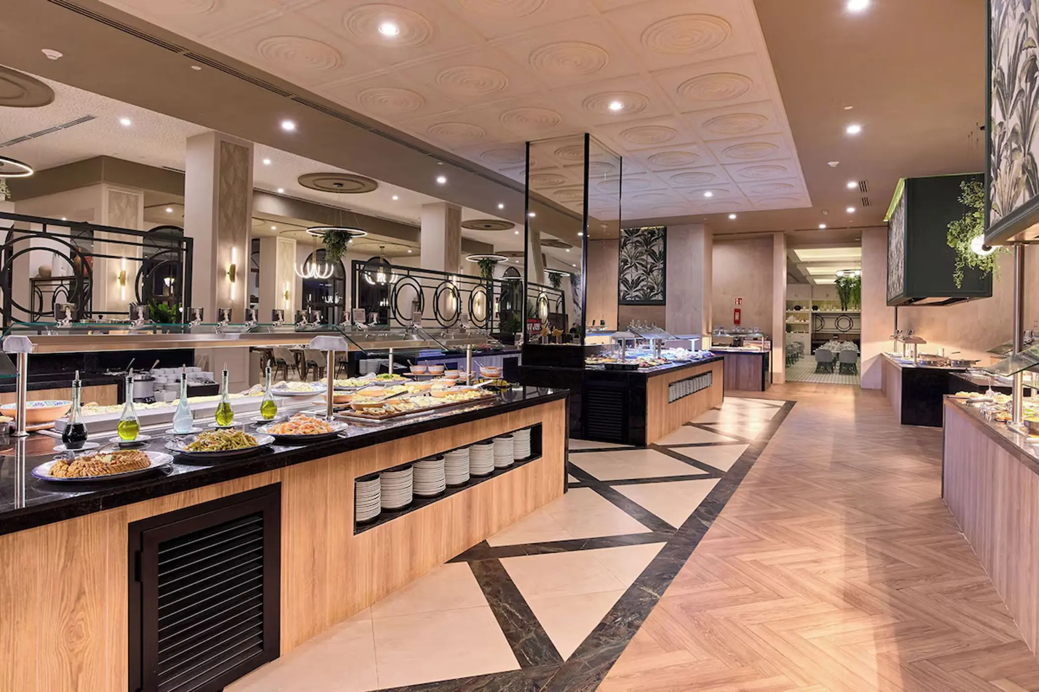 buffet restaurant at Hotel Riu Guanacaste