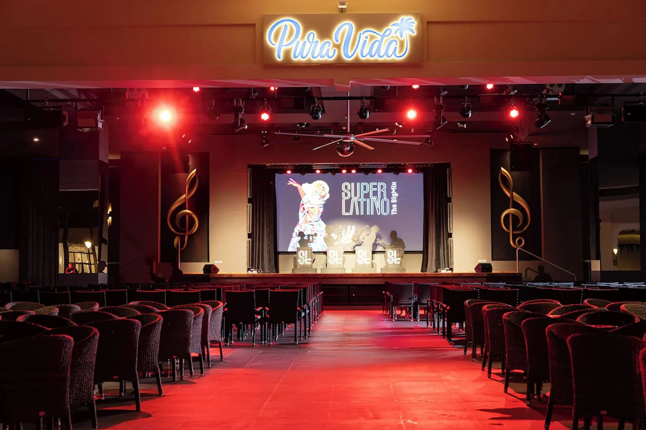 dinner show at Hotel Riu Guanacaste