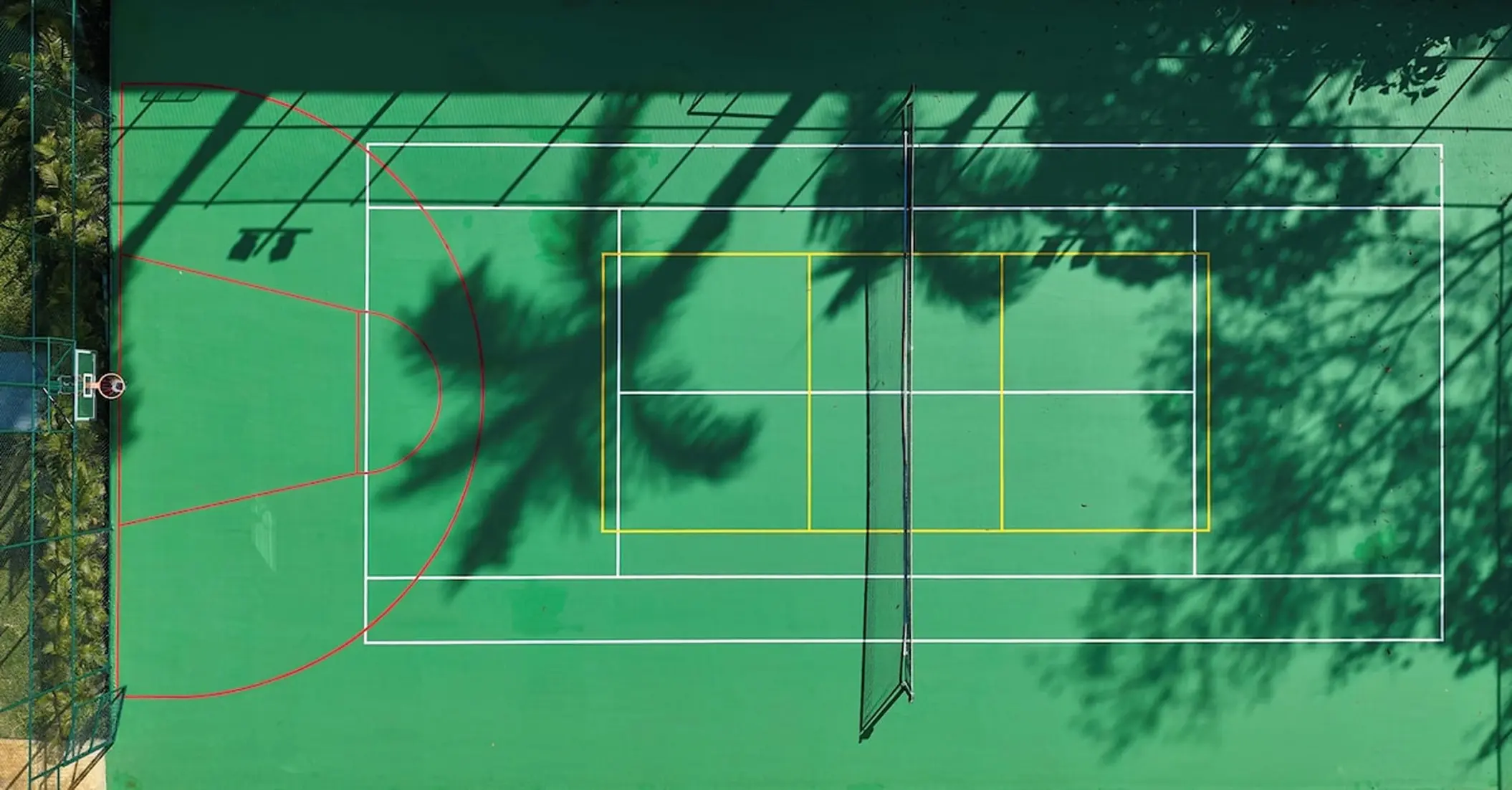 tennis courts at Hotel Riu Guanacaste