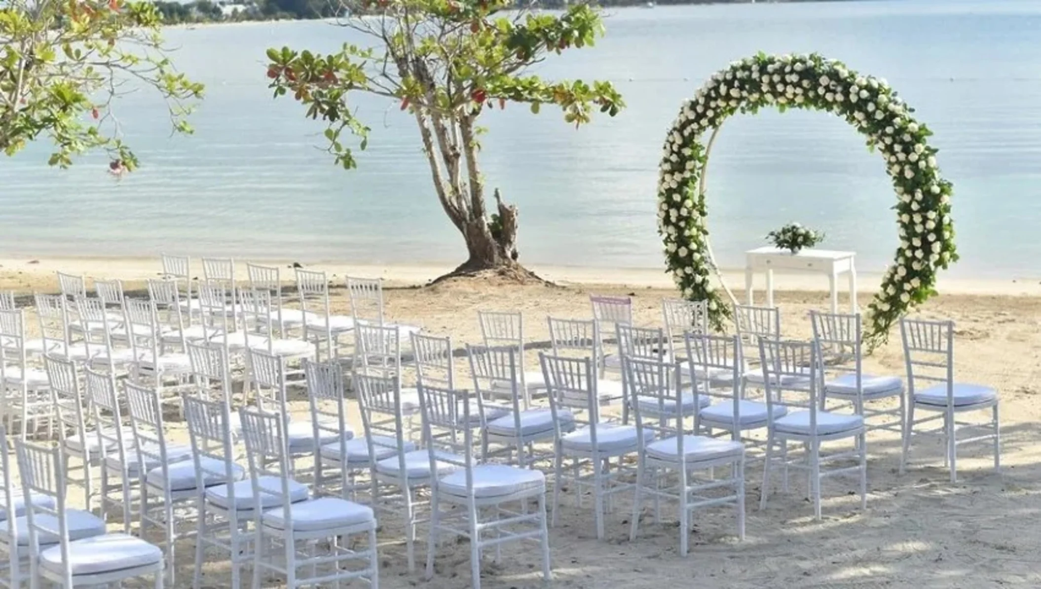 beach venue at Hotel Riu Negril