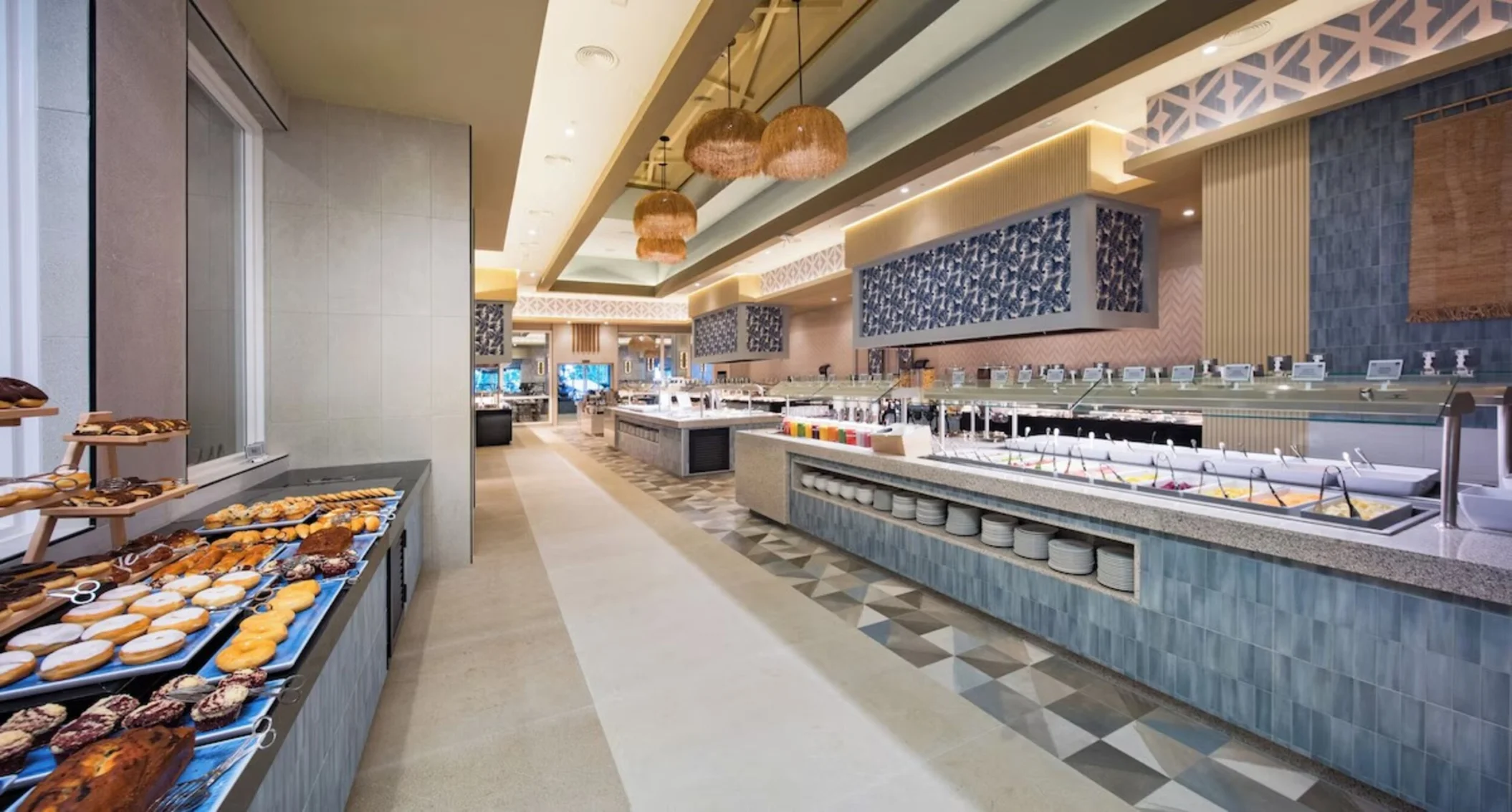 buffet restaurant at Hotel Riu Negril