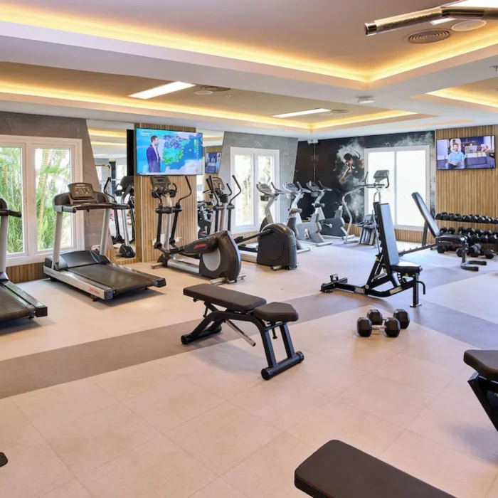 gym at Hotel Riu Negril