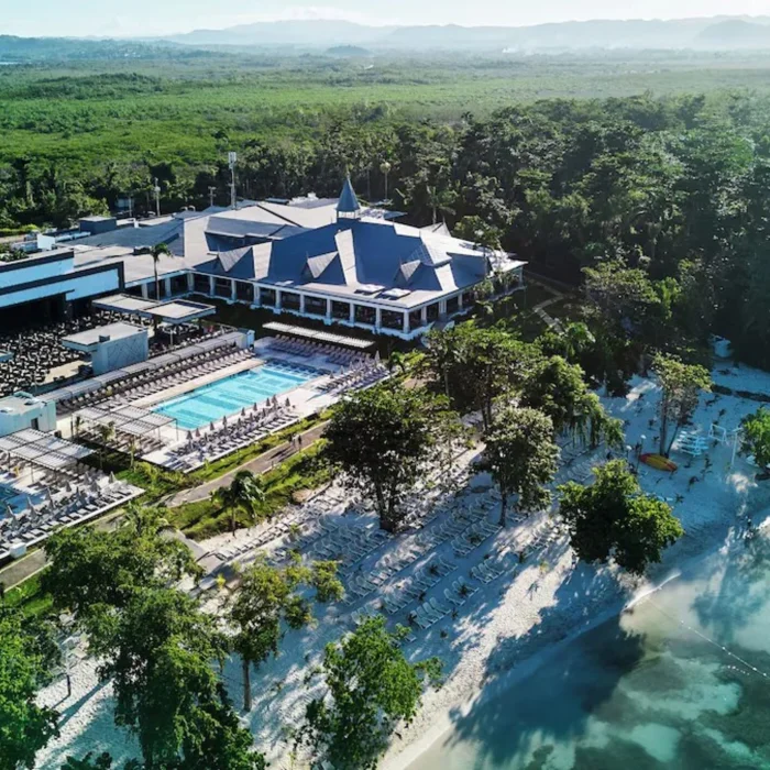 Hotel Riu Negril aerial view