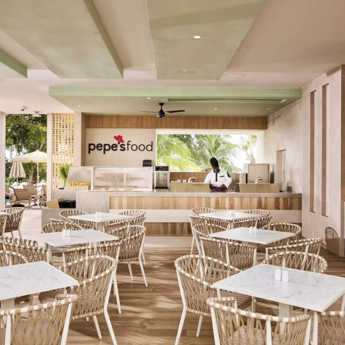 Pepe's Food snack restaurant at Hotel Riu Negril