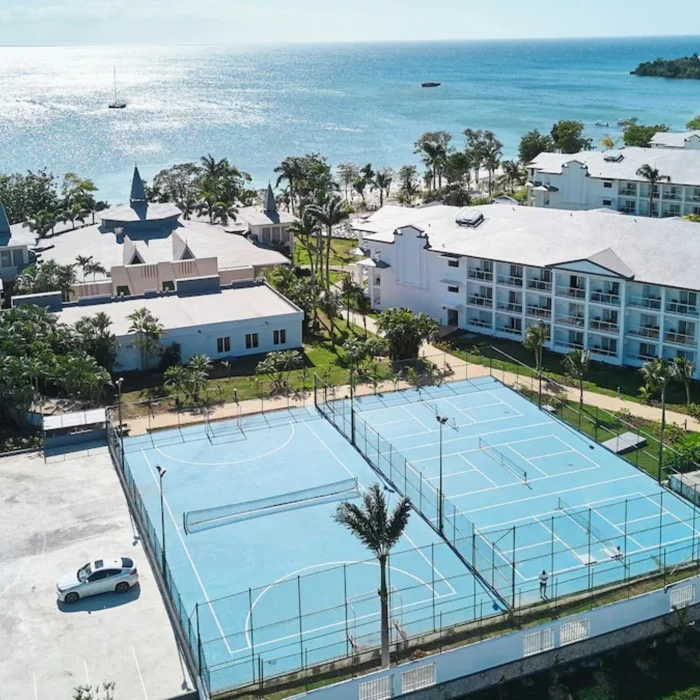 Sports court at Hotel Riu Negril