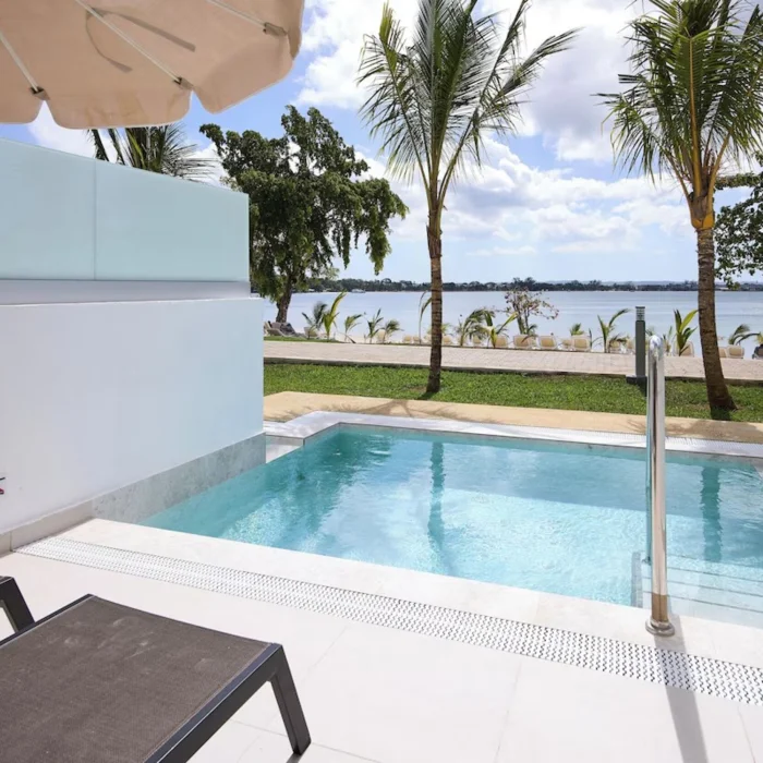 swim-out suite at Hotel Riu Negril