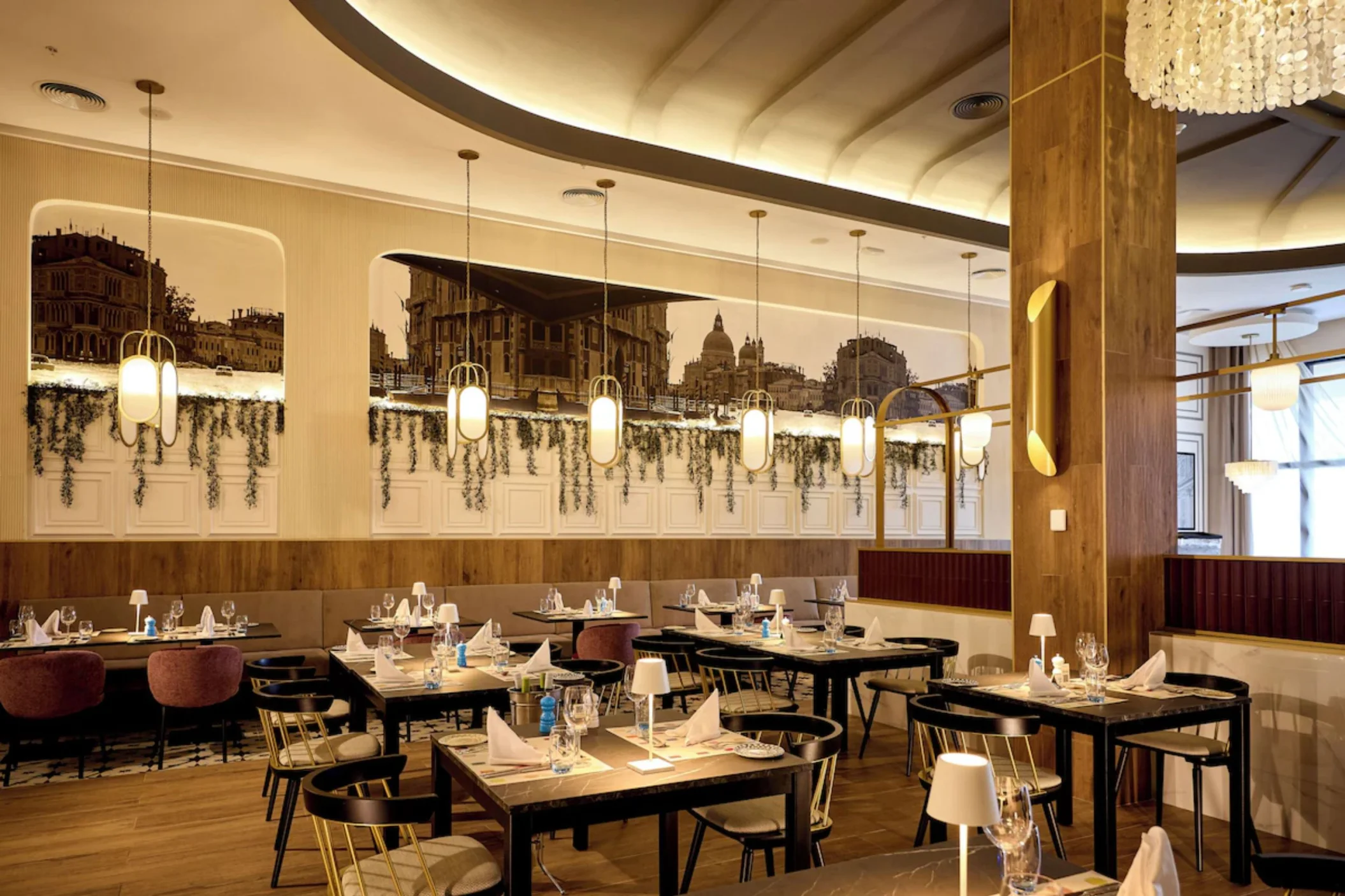 italian restaurant at Riu Palace Aquarelle Hotel
