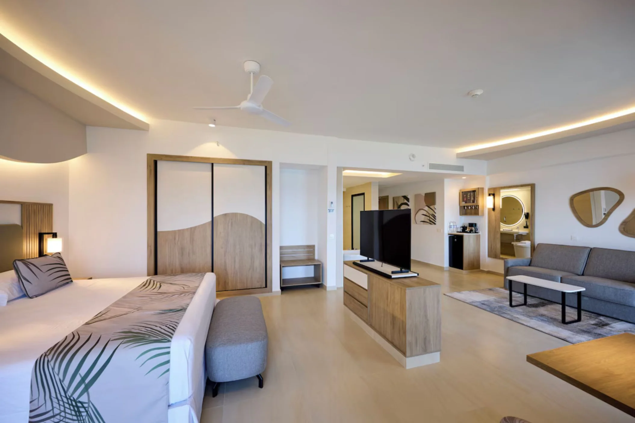 lavish suite at Riu Palace Aquarelle Hotel