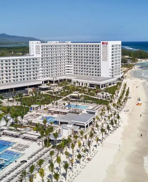Riu Palace Aquarelle Hotel aerial view