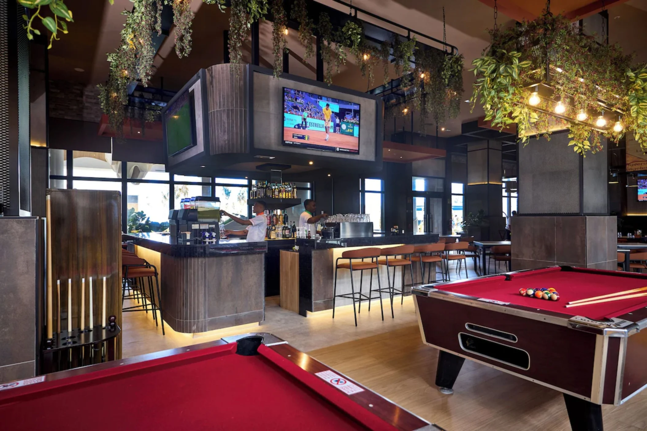 sports bar at Riu Palace Aquarelle Hotel