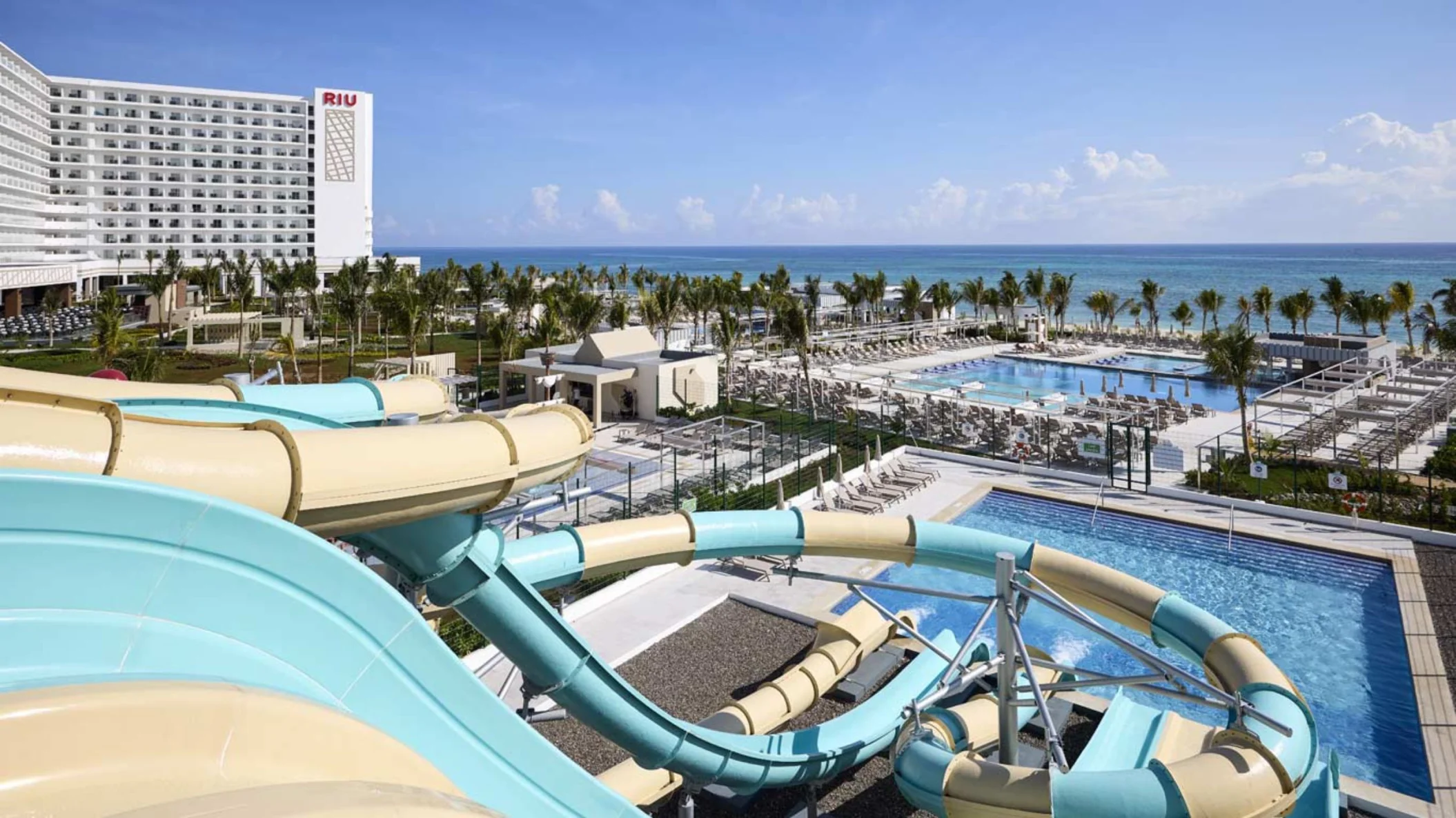 water park at Riu Palace Aquarelle Hotel