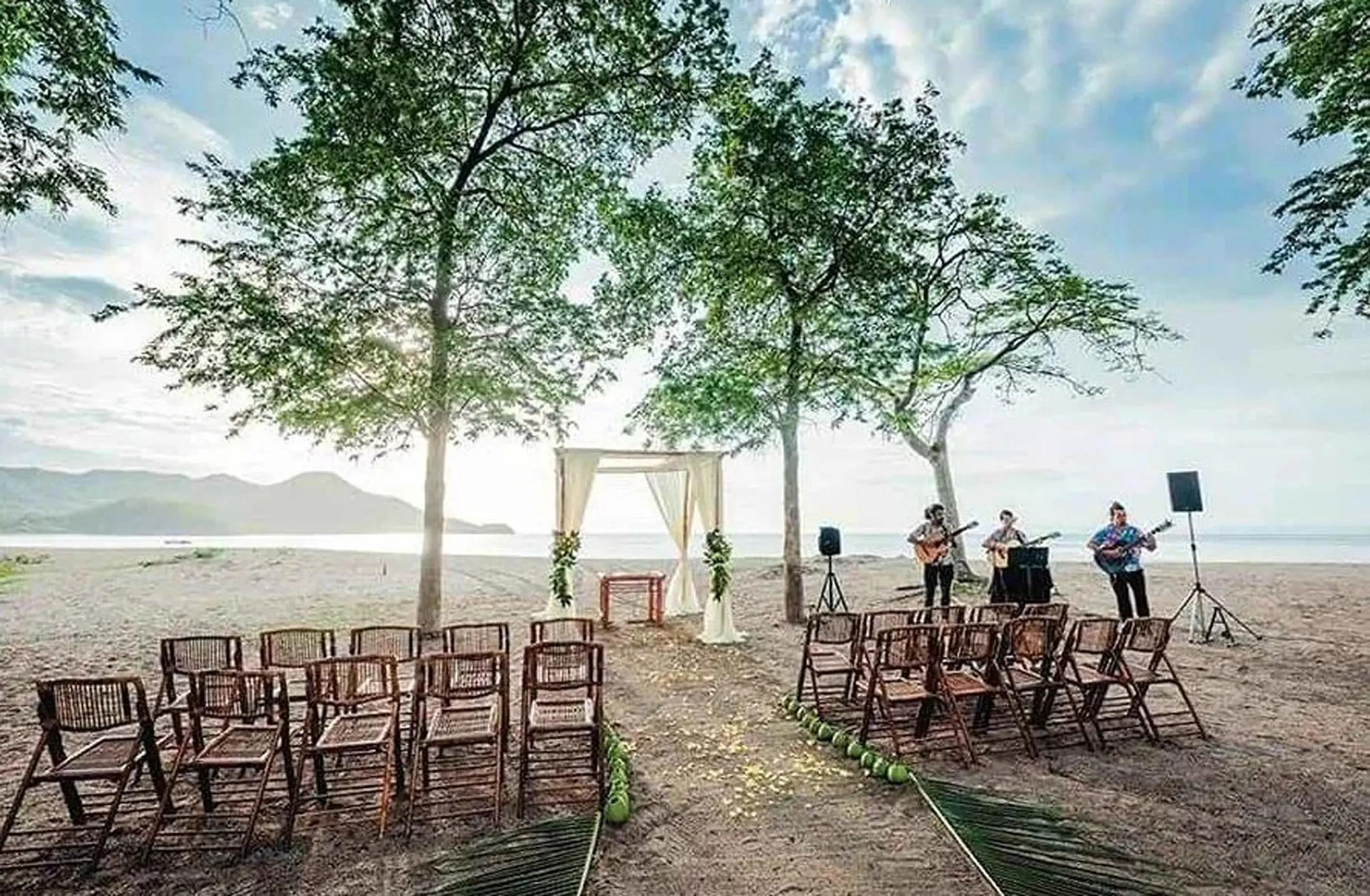 beach venue at Hotel Riu Palace Costa Rica