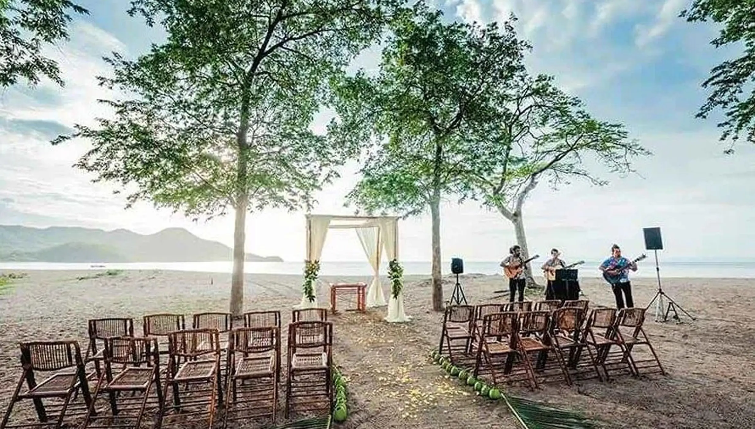beach venue at Hotel Riu Palace Costa Rica
