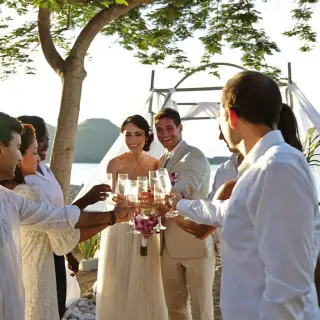 wedding on the beach at Hotel Riu Palace Costa Rica