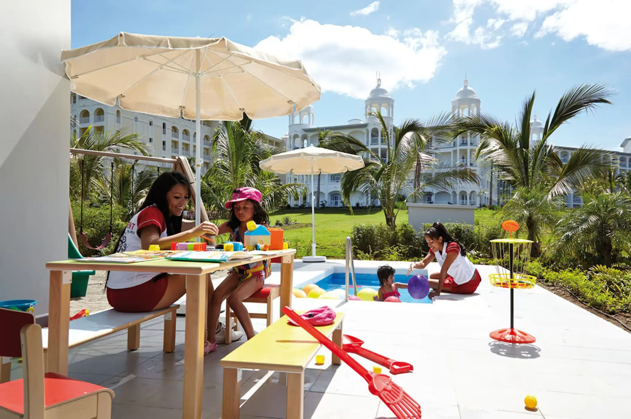 kids play area at Hotel Riu Palace Costa Rica