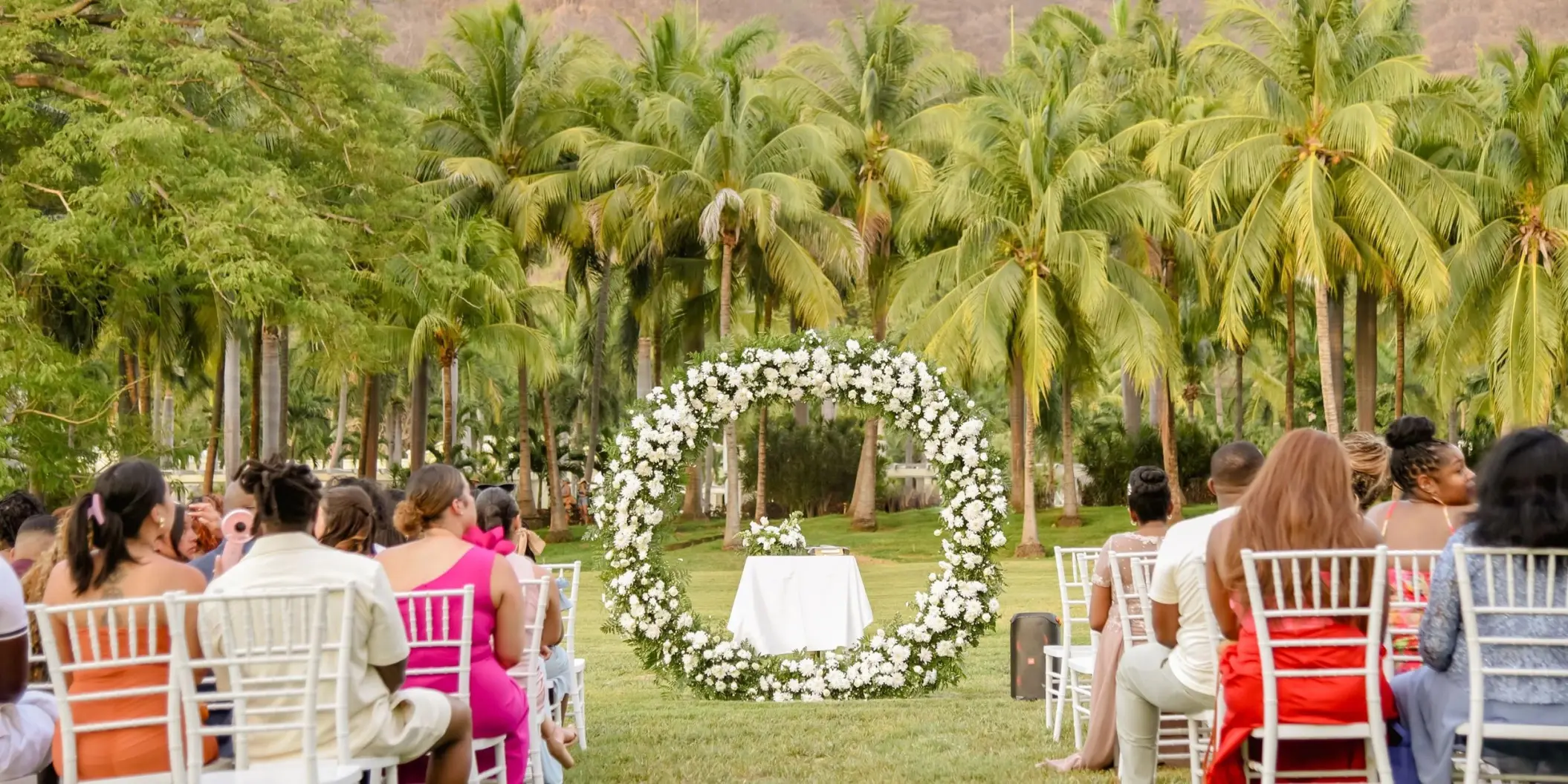 garden venue at Hotel Riu Palace Costa Rica