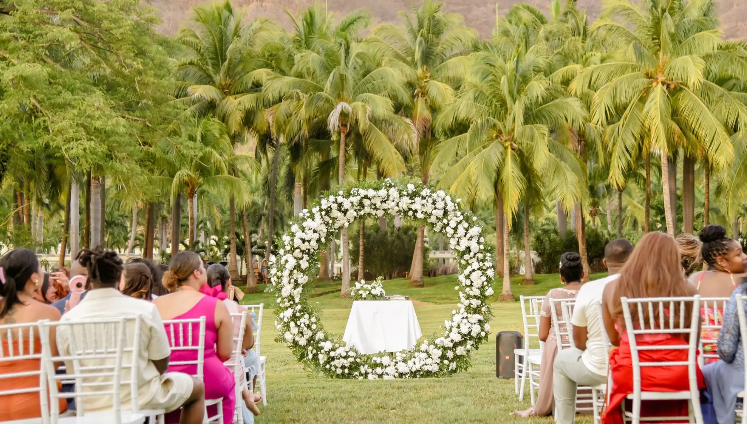 garden venue at Hotel Riu Palace Costa Rica