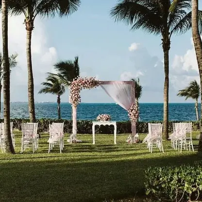 garden venue at Hotel Riu Palace Costa Rica