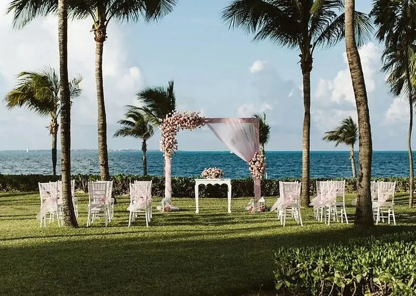 garden venue at Hotel Riu Palace Costa Rica