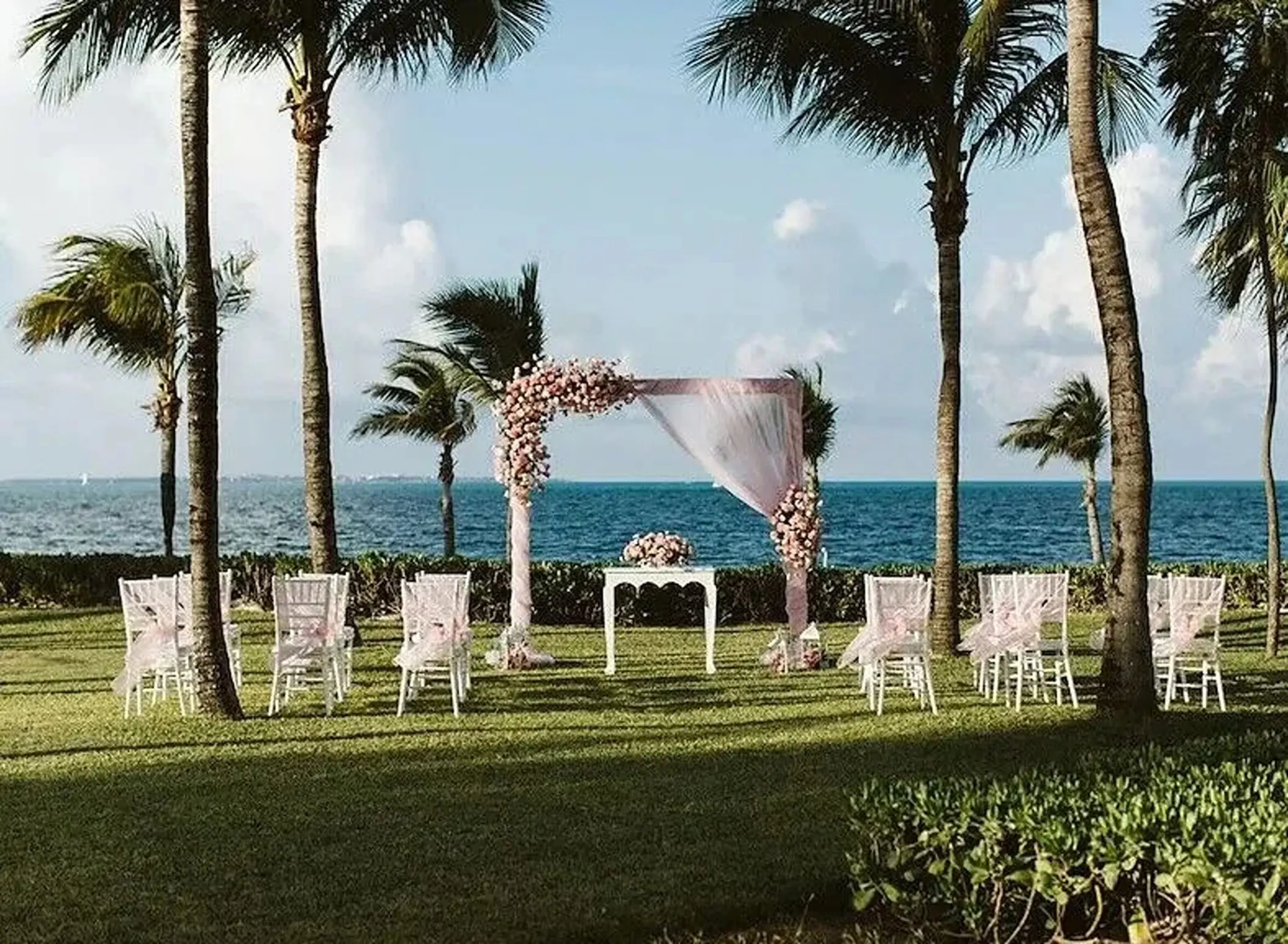 garden venue at Hotel Riu Palace Costa Rica