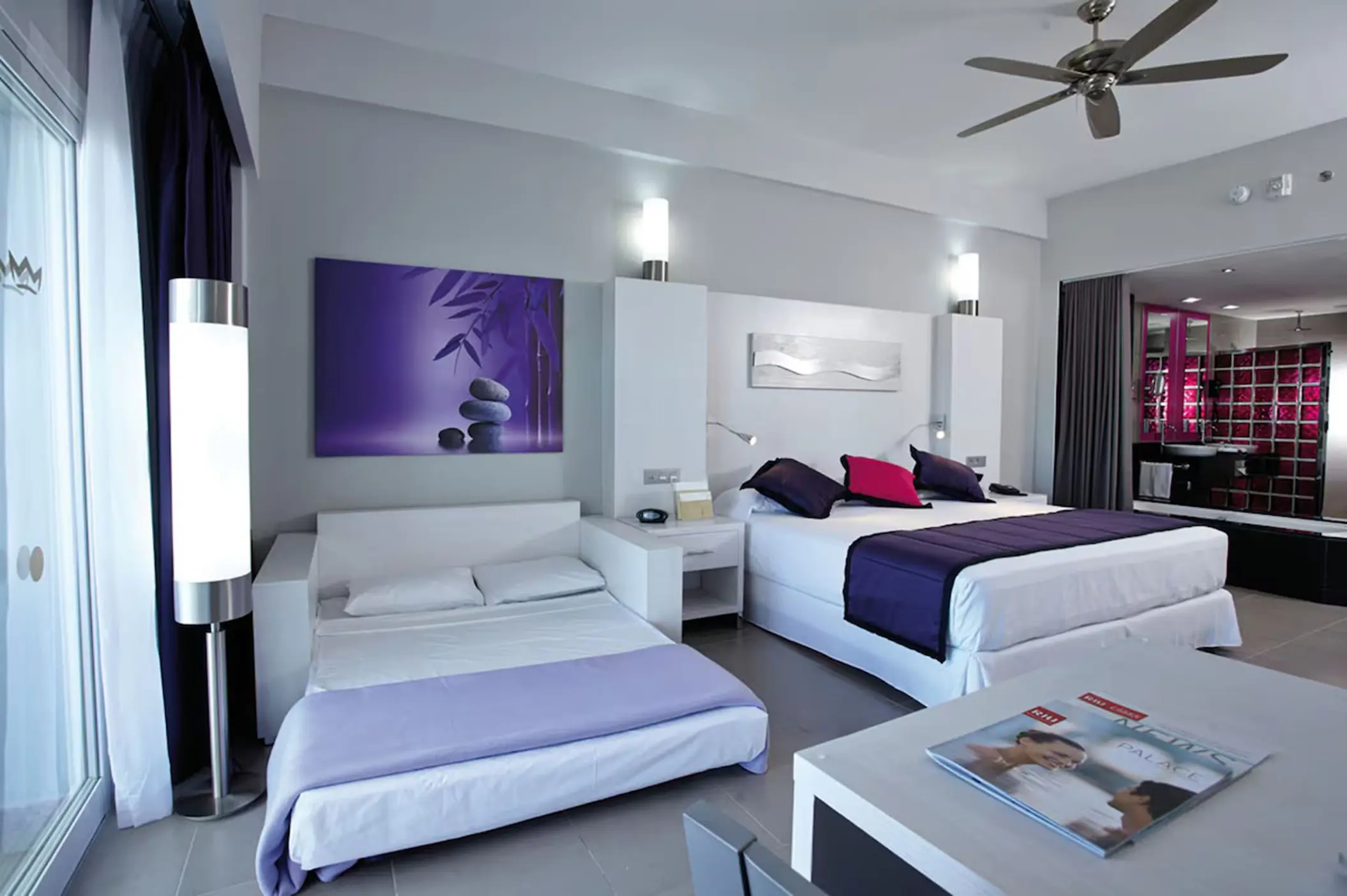suite with pull out sofa at Hotel Riu Palace Costa Rica