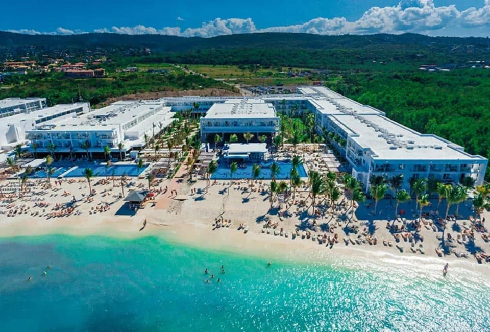 aerial view of Hotel Riu Reggae