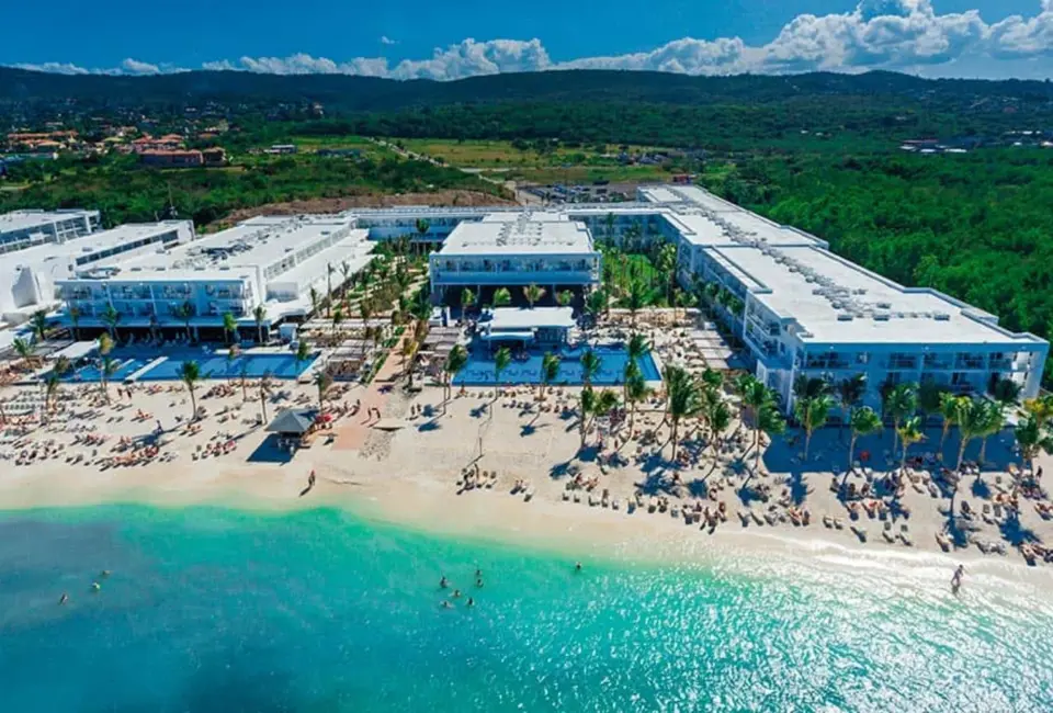 aerial view of Hotel Riu Reggae