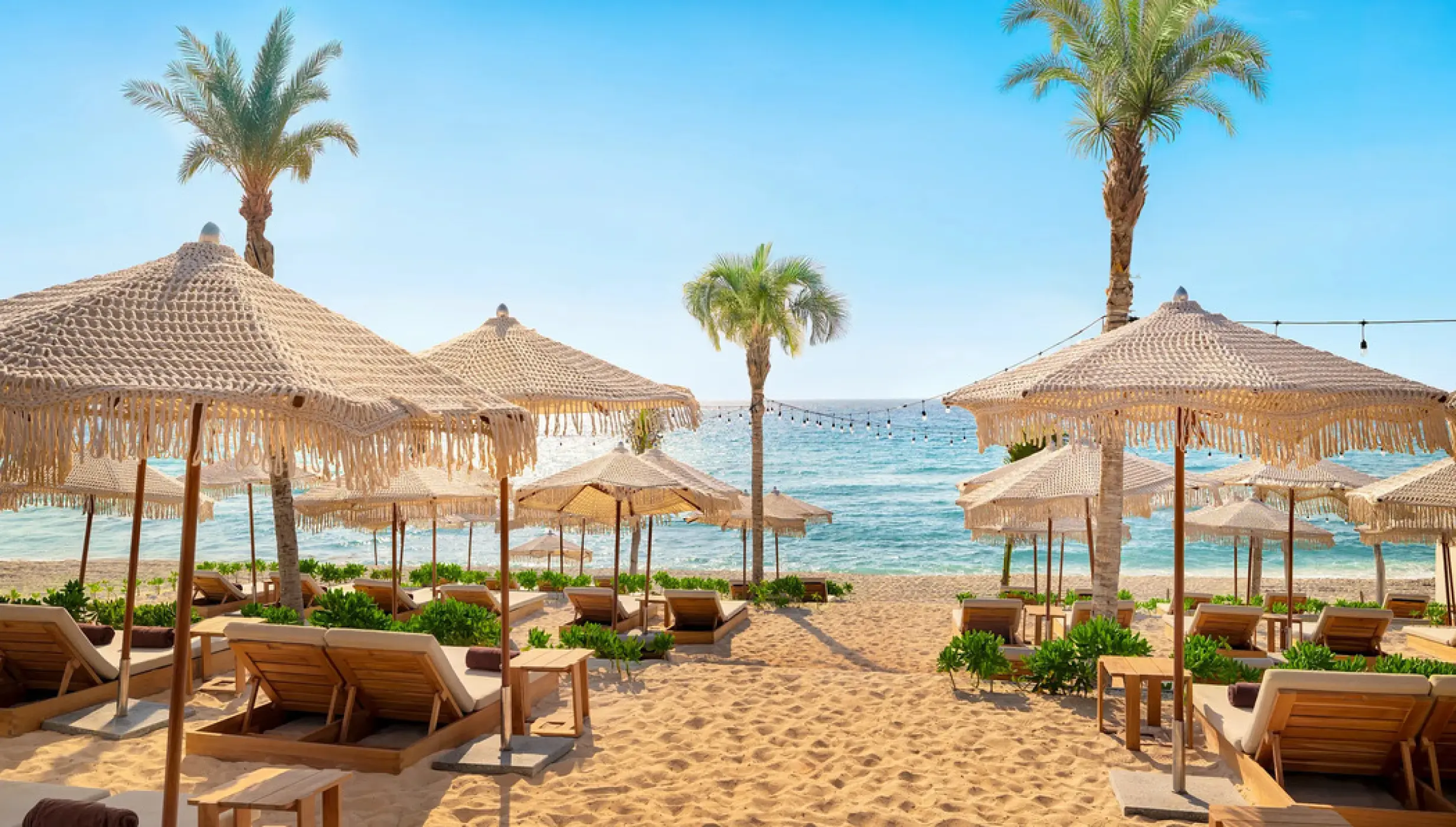 beach club at Hyatt Vivid Grand Island