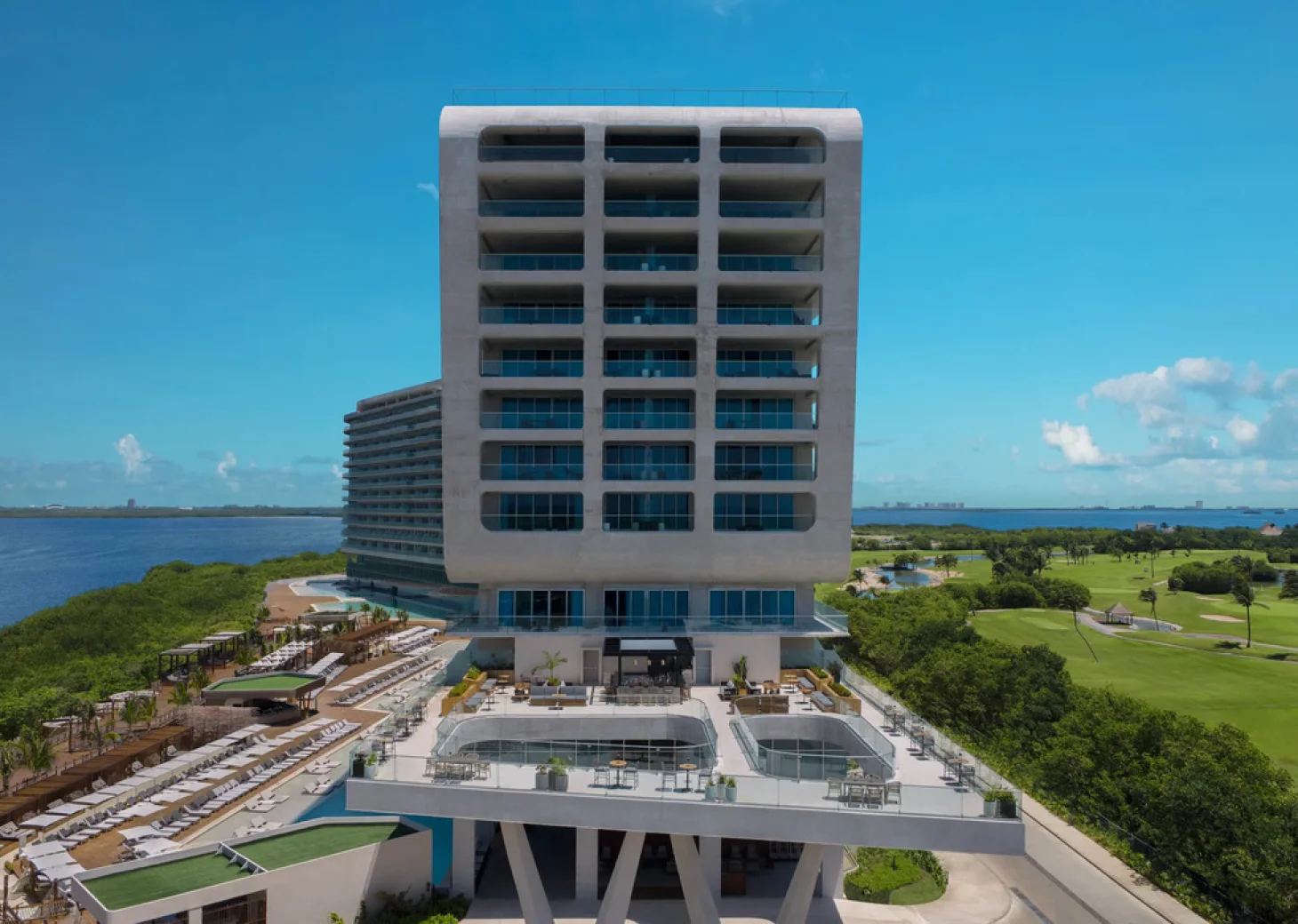 serenity terrace venue at Hyatt Vivid Grand Island
