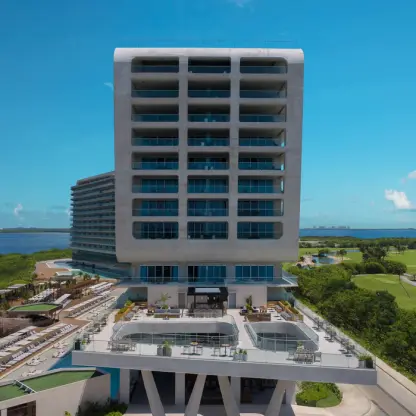 Serenity Terrace wedding venue at Hyatt Vivid Grand Island, Cancun