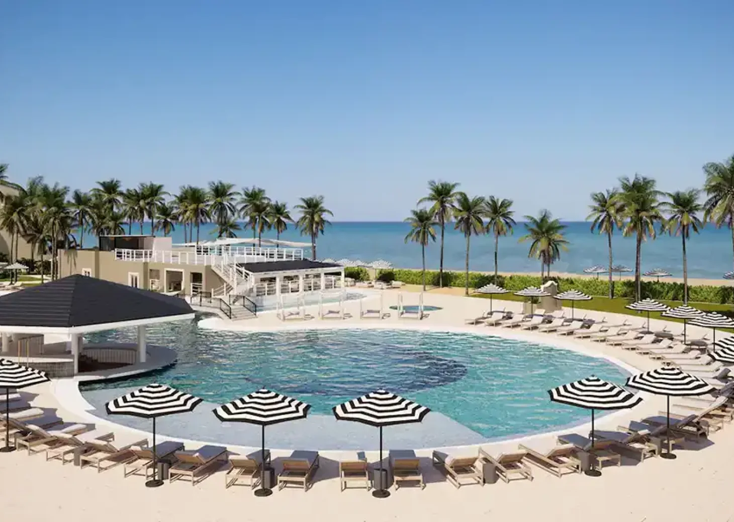 Main pool at Hyatt Zilara Riviera Maya