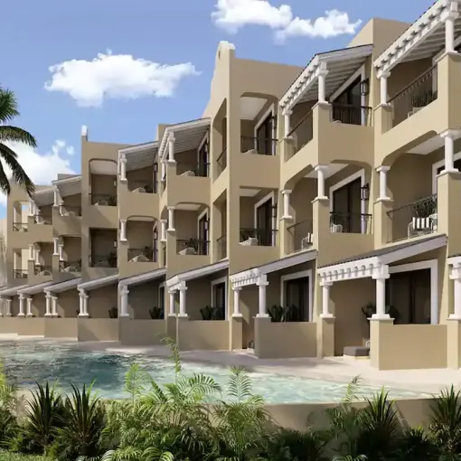 Swim-up suites and tiered balconies at Hyatt Zilara Riviera Maya, Riviera Maya