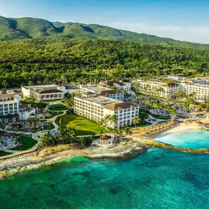Aerial view of Hyatt Zilara Rose hall