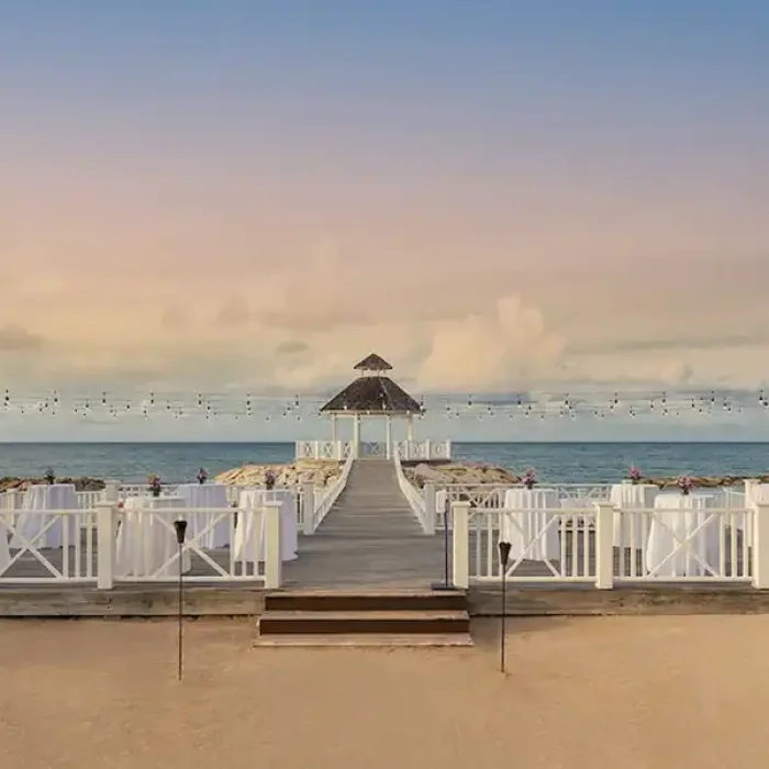 Ocean gazebo at Hyatt Zilara Rose hall