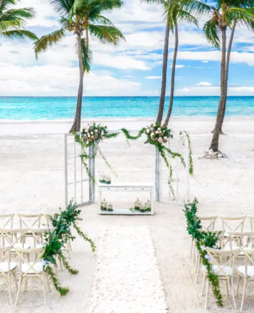 beach venue at Hyatt Ziva Cap Cana