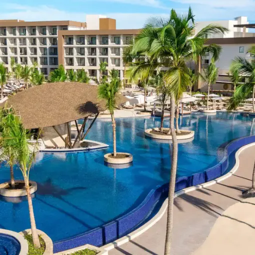 Hyatt Ziva Cap Cana swimming pools and guest suites, Punta Cana
