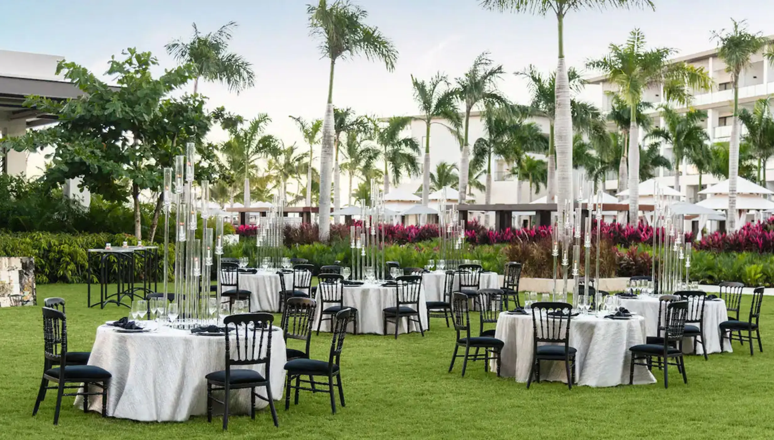 waves lawn at Hyatt Ziva Cap Cana
